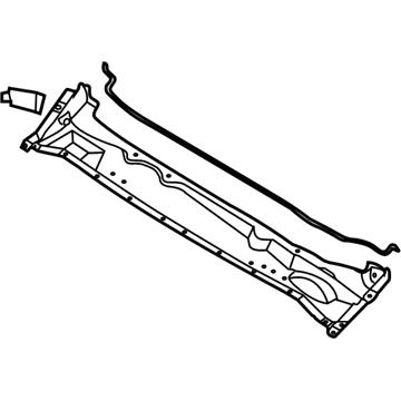 Infiniti 66315-ZQ11A Extension-Cowl Top