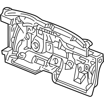 Honda 74260-S5X-D00 Insulator, Dashboard