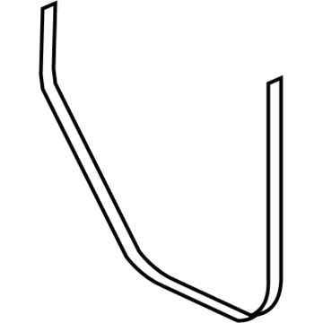 Mopar 55397008AC Channel-Rear Door Lower