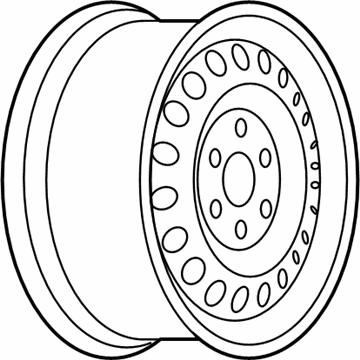 GM 9593405 Spare Wheel
