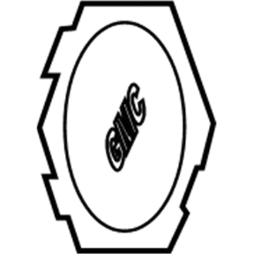 GM 9596192 Hub Cap