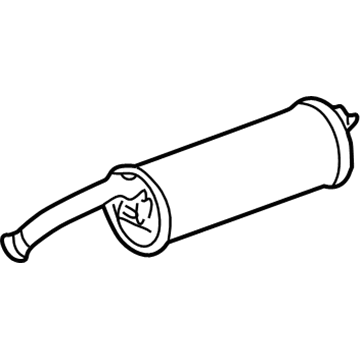 Toyota 17430-21480 Muffler & Pipe