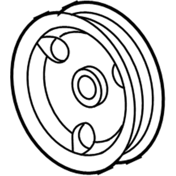 Mopar 4892093AA Pulley-Power Steering Pump