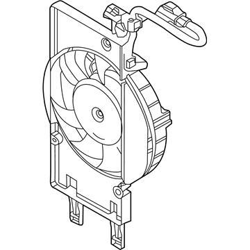 Ford BV6Z-8C607-L Fan Assembly