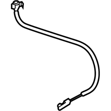 BMW 51-24-7-295-252 Bowden Cable, Trunk Lid