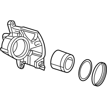 Mopar 68003697AB CALIPER-Disc Brake