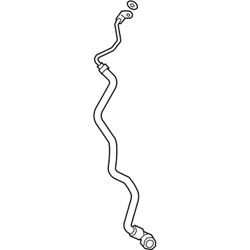 BMW 11-53-9-896-889 COOLANT LINE, TURBOCHARGER S