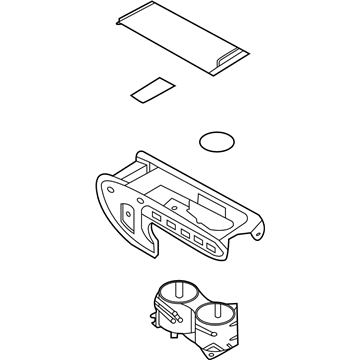 Ford LC5Z-7813562-CA HOLDER - CUP