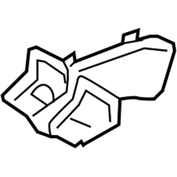 Hyundai 97030-3L000 Duct Assembly-Rear Air Ventilator, No.3