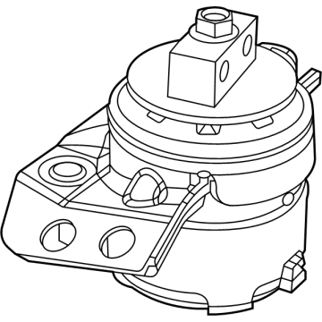 Mopar 68483928AB INSULATOR-Engine Mount