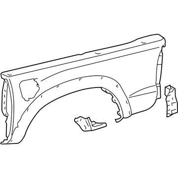 Toyota 65500-04904 Side Panel