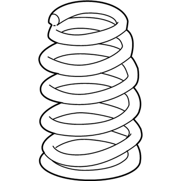 Honda 52441-T1W-A01 Spring, Rear