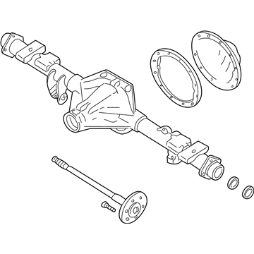 GM 15939020 Rear Axle Assembly (4.10 Ratio)