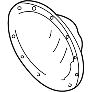 GM 12479377 Axle Cover