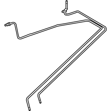 GM 92055531 Pipe, P/S Gear Outlet