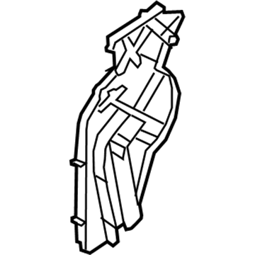 Hyundai 97206-C2000 Separator-Dual Heater(Left)