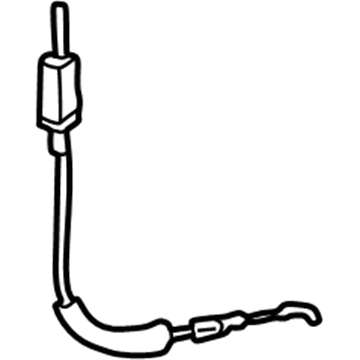 Honda 72132-S5P-A01 Cable, Door Lock