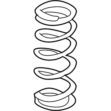 Honda 52441-S2A-S21 Spring, Rear (Showa)