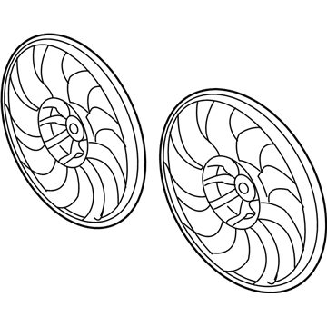 GM 92191938 Fan Blade