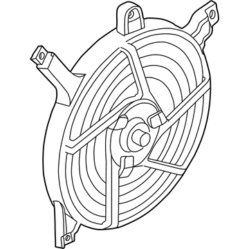 Nissan 92120-9Z400 Fan & Motor Assy-Condenser