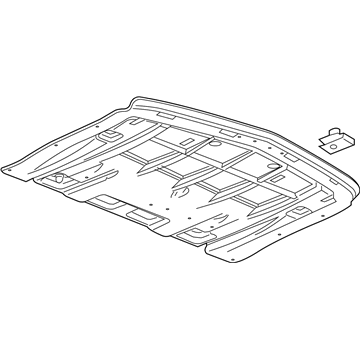 GM 23329707 Lower Deflector