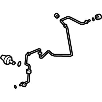 Honda 80341-SLN-A01 Pipe, Receiver