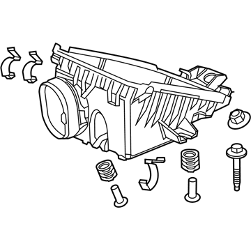 Honda 17201-R1A-A01 Case Set, Air Cleaner