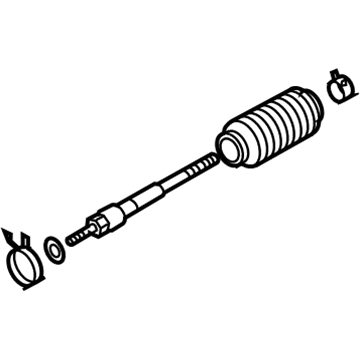 Infiniti 48521-EG027 Socket Kit-Tie Rod, INR