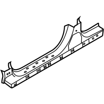Hyundai 71312-L0D00 Panel-Side SILL Outer, LH