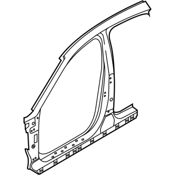 Hyundai 71120-L0A00 Panel Assembly-Pillar Outer, RH