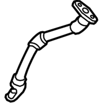 BMW 11-42-9-454-095 RETURN PIPE