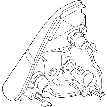 Mopar 4780051AH Lamp-Tail Stop Turn