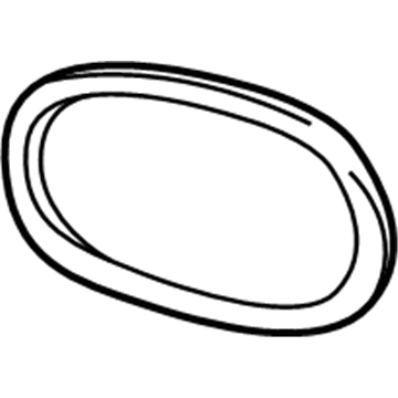 GM 25641910 Mirror, Outside Rear View (Reflector Glass) - RH