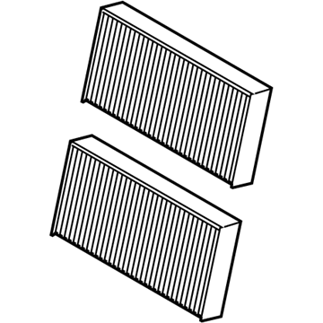 BMW 64-31-6-835-406 Fine Dust Filter Set