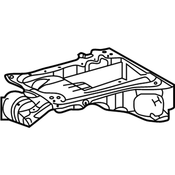 Lexus 12101-31241 Pan Sub-Assembly, Oil, N