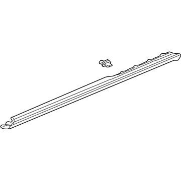 Honda 71800-S0X-A00 Garnish Assy., R. Side Sill