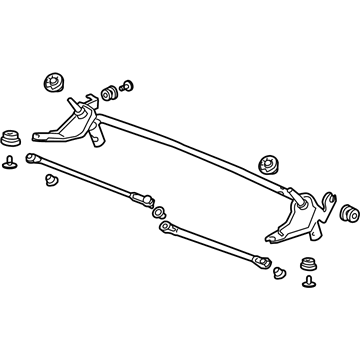 Honda 76530-SCV-A01 Link, FR. Wiper
