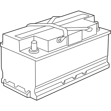 BMW 61-21-6-902-796 Battery, Manuf.: Douglas (Warranty Only)