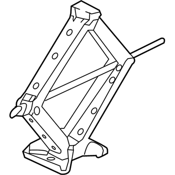 BMW 71-12-6-754-372 Articulated Car Jack, Steel