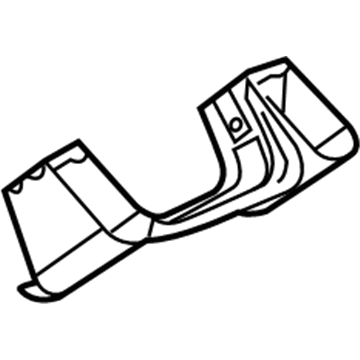 GM 15219019 Bracket Asm-Instrument Panel Driver Knee Bolster