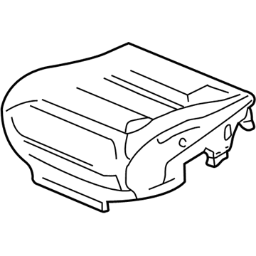 Ford 1L5Z-35632A22-AA Seat Cushion Pad