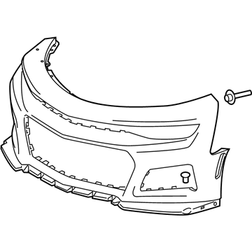 GM 84380527 Bumper Cover