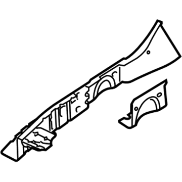 Ford 8A4Z-16B045-B Rail Reinforcement