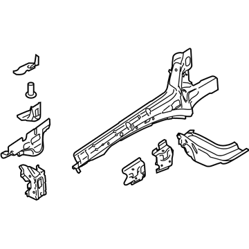 Ford DA8Z-7410008-A Inner Rail