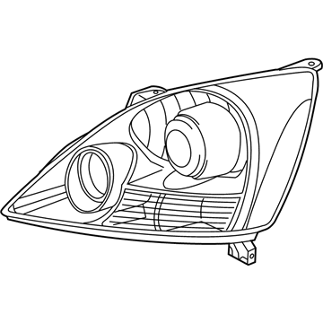 Lexus 81130-60A60 Headlamp Unit Assembly, Right