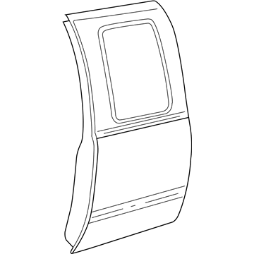 GM 89024758 Door Shell