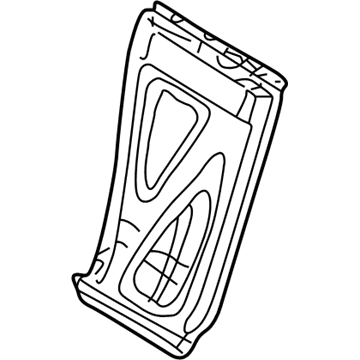 BMW 52-20-8-225-746 Frame, Backrest Right