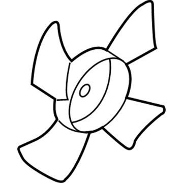 Nissan 21486-CD000 Fan Assembly