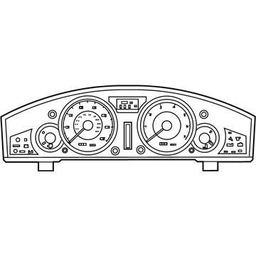 Mopar 68412297AC Instrument Panel