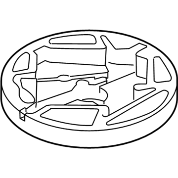 BMW 71-10-6-775-773 Trunk Tray, Emergency Wheel
